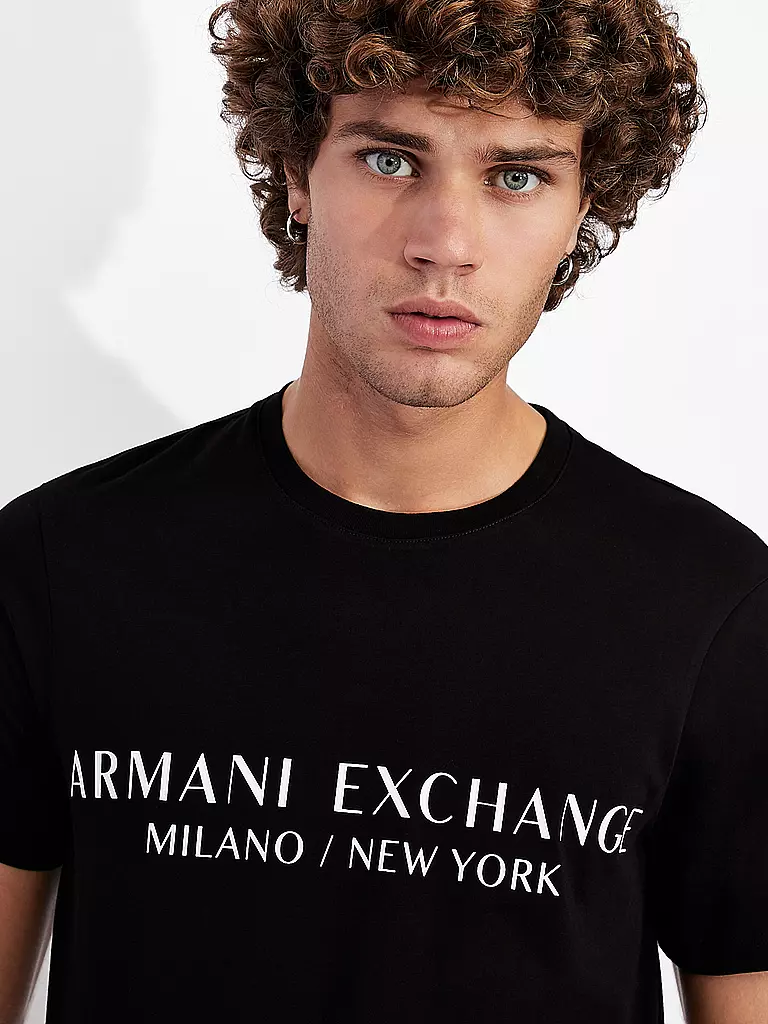 ARMANI EXCHANGE T-Shirt Slim Fit schwarz