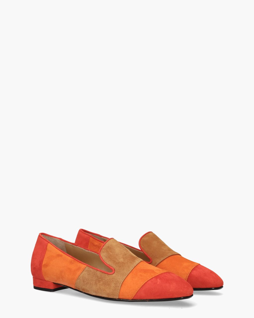 Nalini 24E022 Rood/Oranje/Cognac Damesloafers