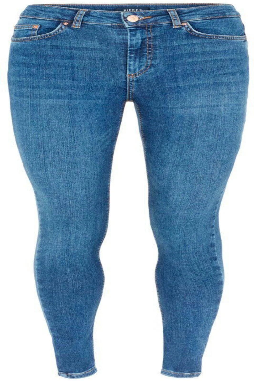 Pieces Delly Skinny MW Jeans