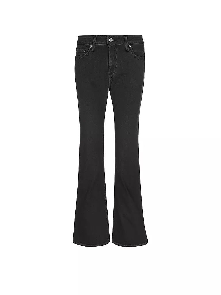 LEVI'S® Jeans Bootcut Fit SUPERLOW schwarz