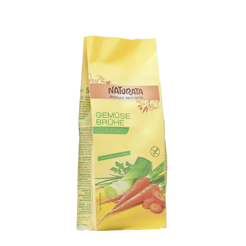 NATURATA Gemüsebrühe Classic<br>500 g, Beutel