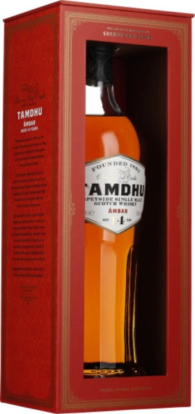 TAMDHU 14 YEARS ÁMBAR SINGLE MALT 70CL