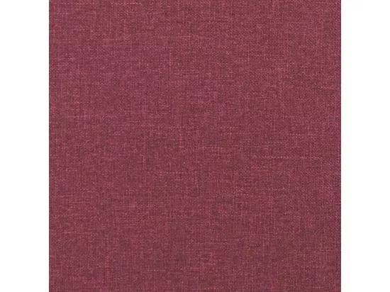 Ensemble de canapés 3 pièces avec coussins Rouge bordeaux Tissu