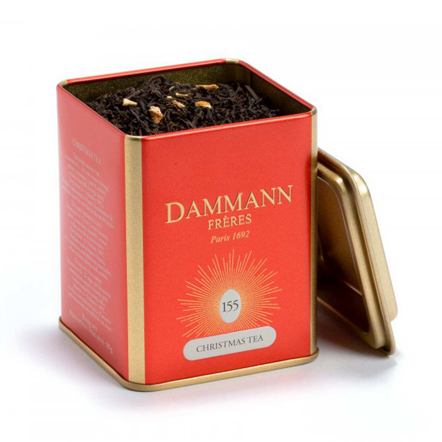 Thé noir de Noël en boîte métal - Dammann Frères