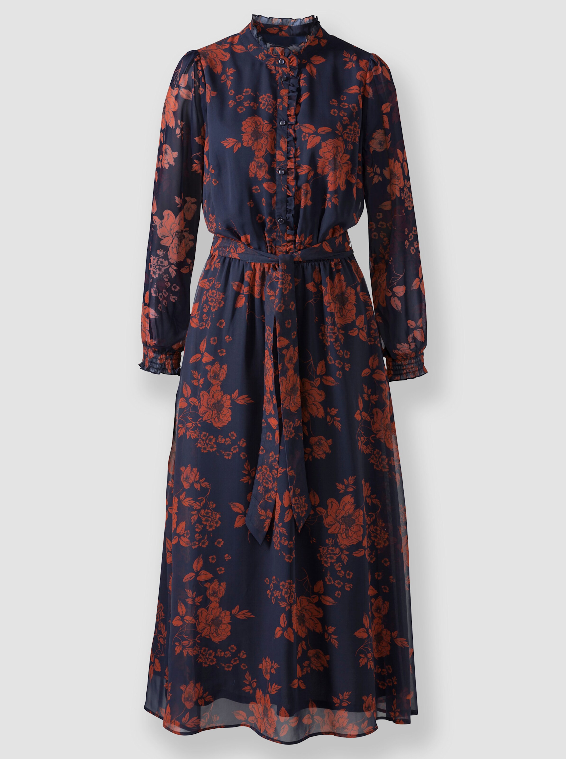 Druck-Kleid
