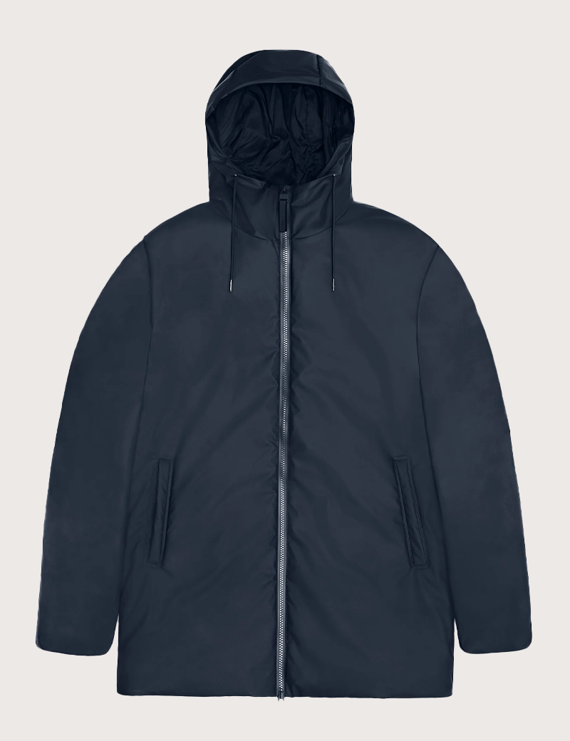 RAINS COUPE VENT LONG CAPUCHE LOHJA W3T2 MARINE