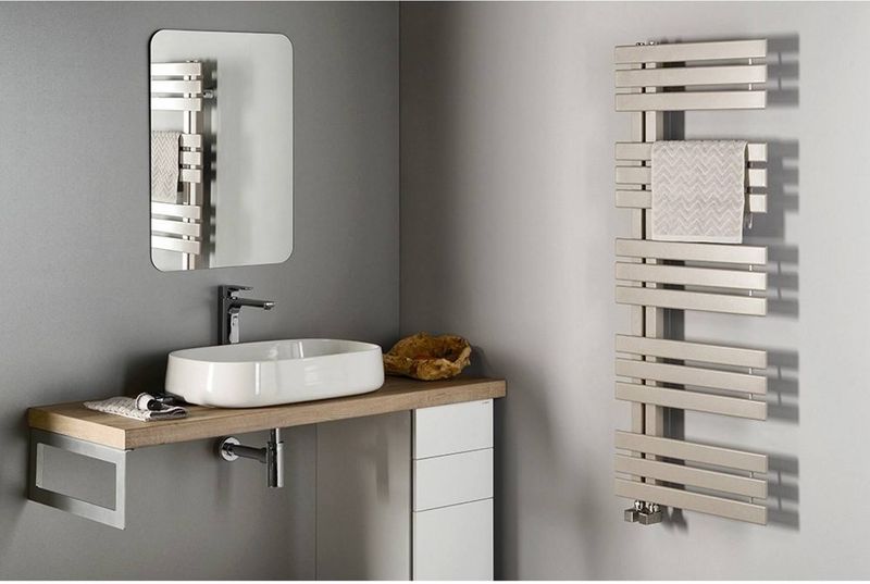 Sapho - Silvana - Designradiator - Bruin - 60x150 cm - 771 Watt