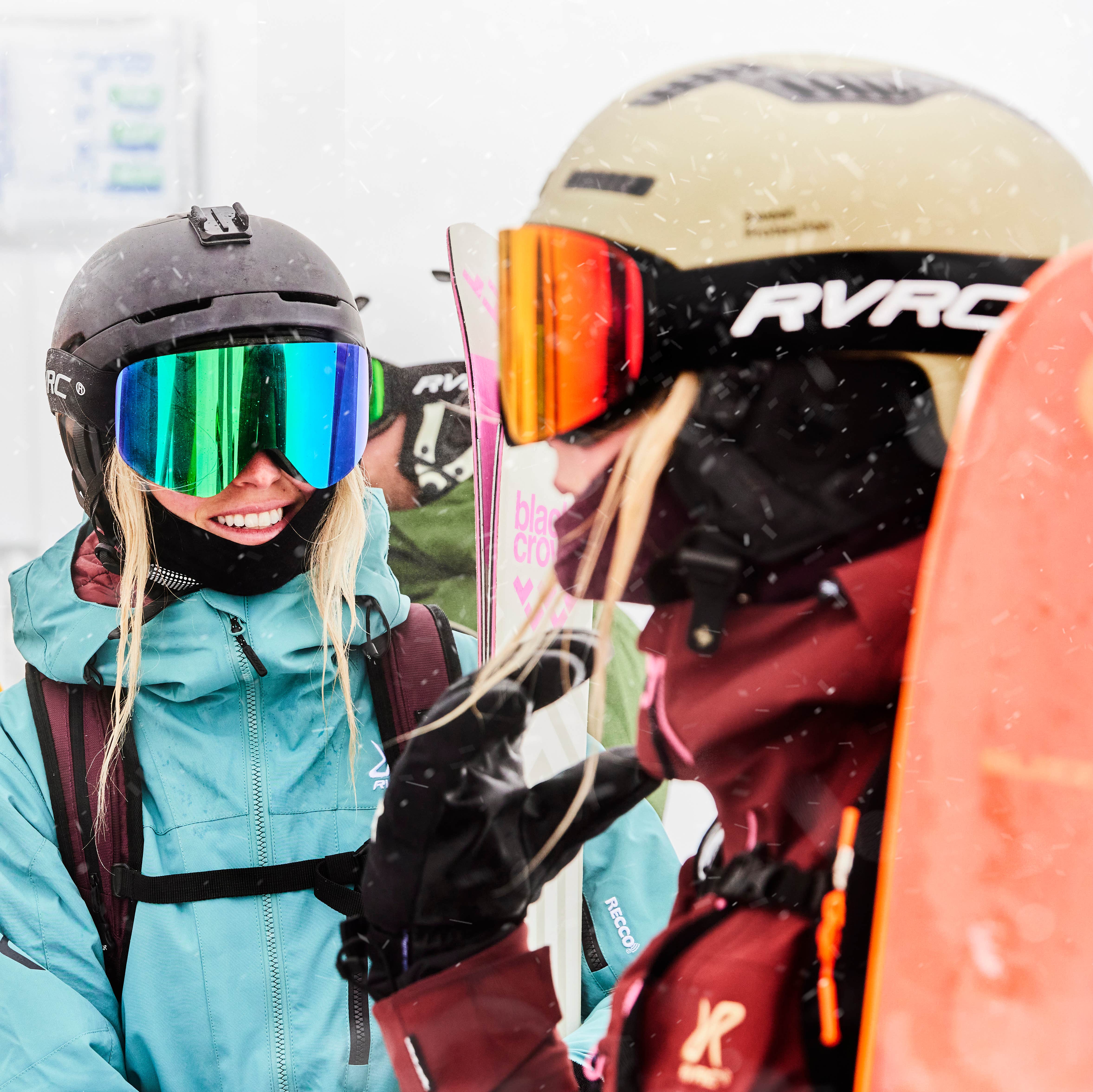 Slope Ski Goggles  Red/Yellow Mirror