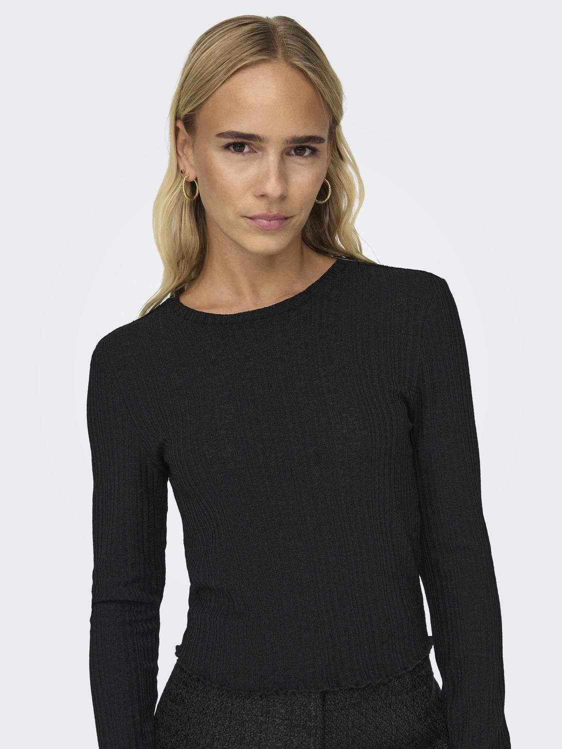 ONLKISSER Top Black
