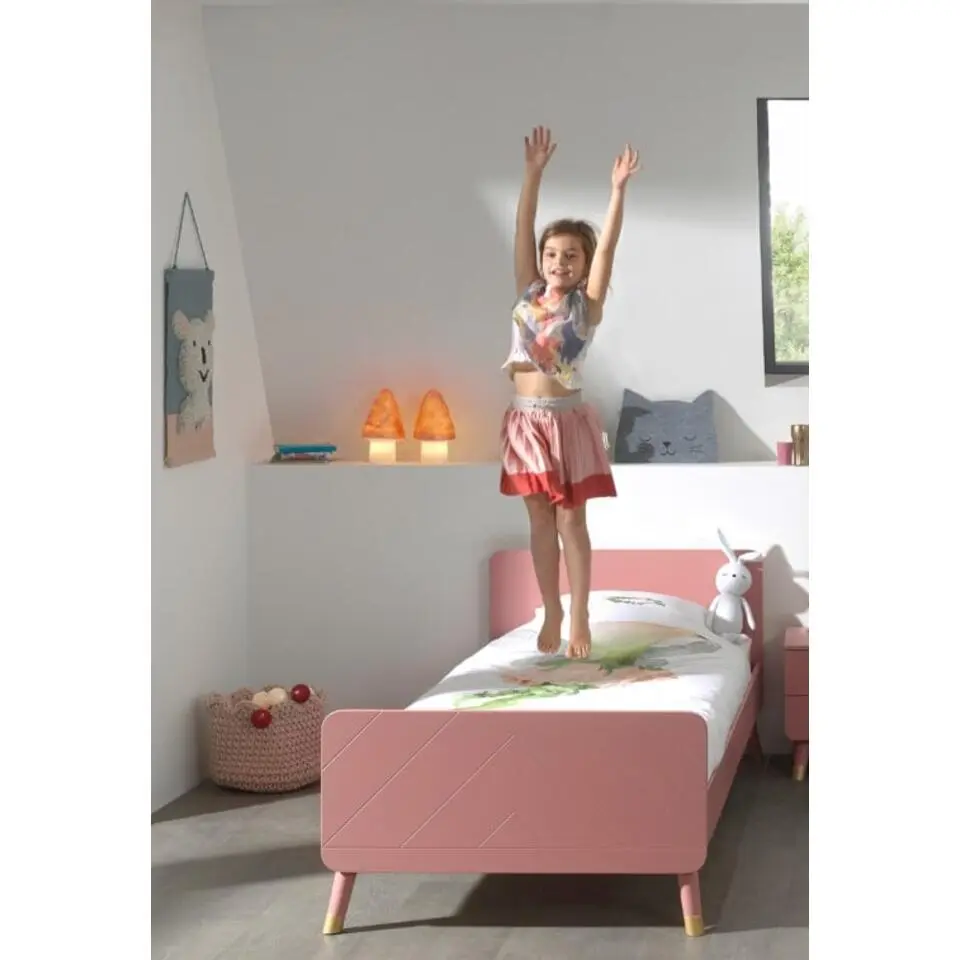 Bed Billy 90x200 - roze