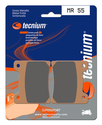 Plaquettes de freins Tecnium Performance métal fritté - MR55