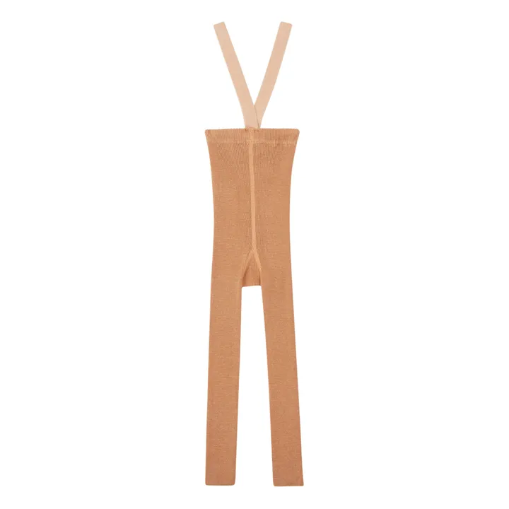 Silly Silas Collants à Bretelles Laine | Camel