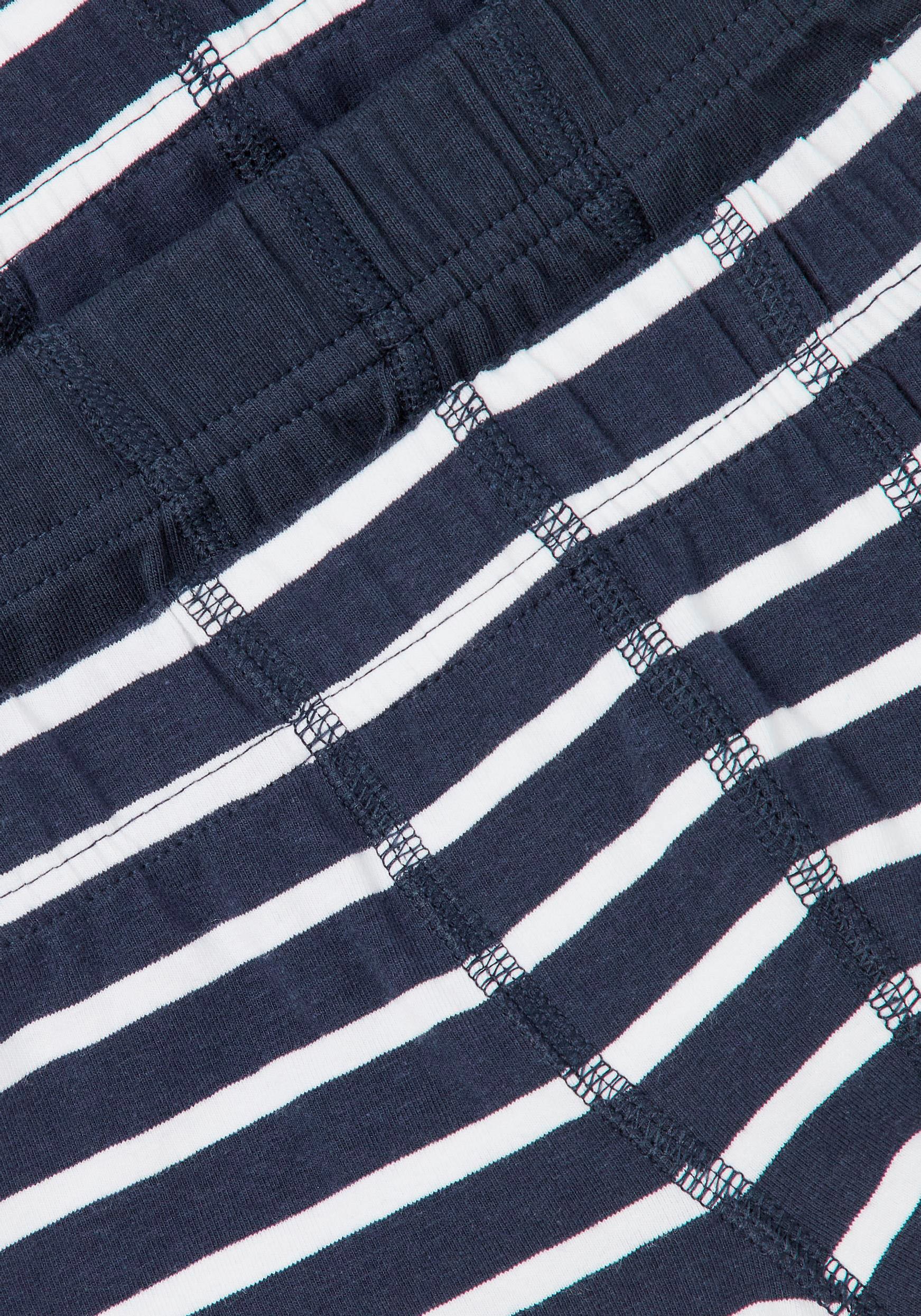 Name It Boxer »NKMTIGHTS für Jungen mit weichem Bund und angenehmer Länge«, 3 Stk. normal, Jersey, gestreift, abgestepptes Bündchen