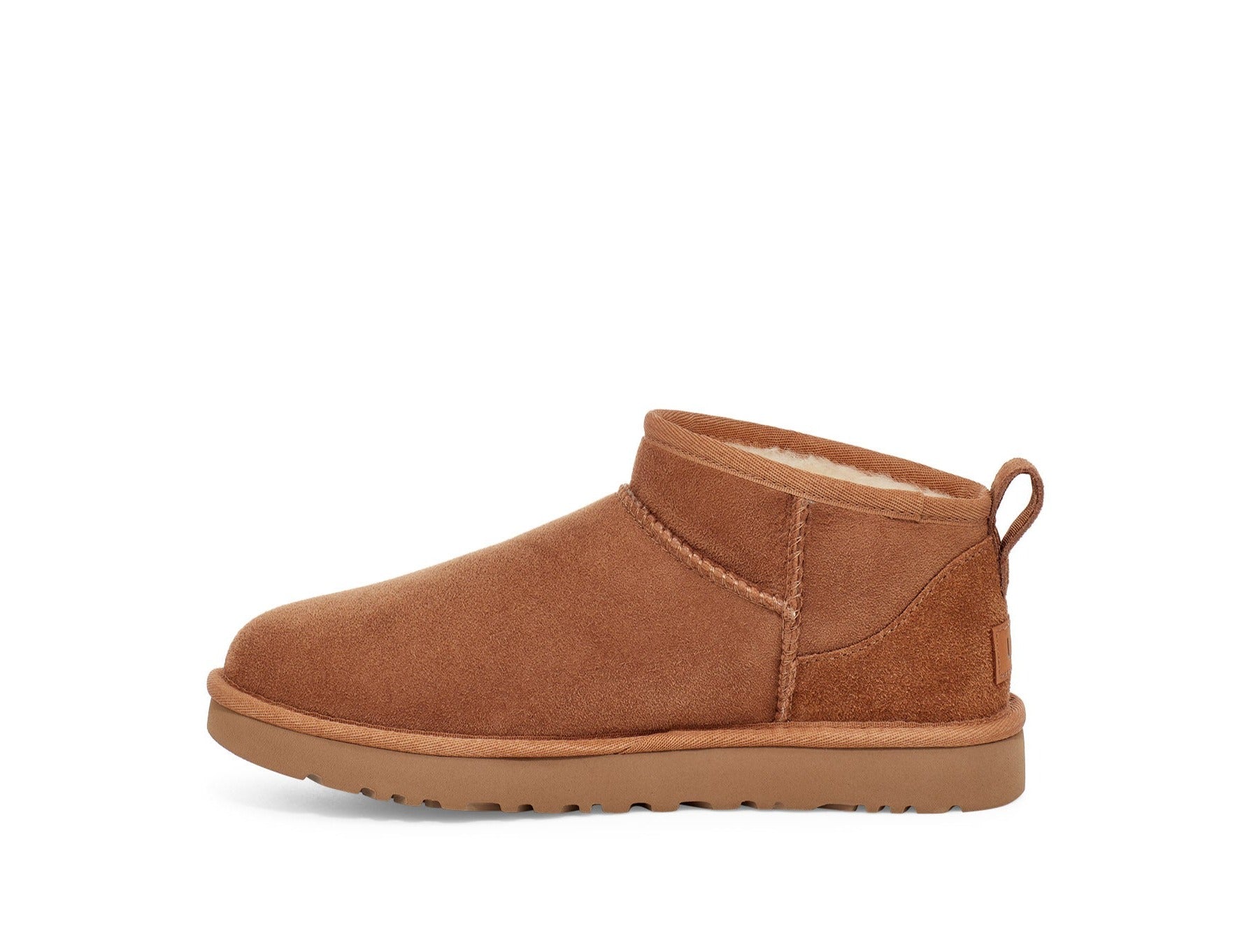 UGG  W Classic Ultra Mini bamsestøvler - Chestnut