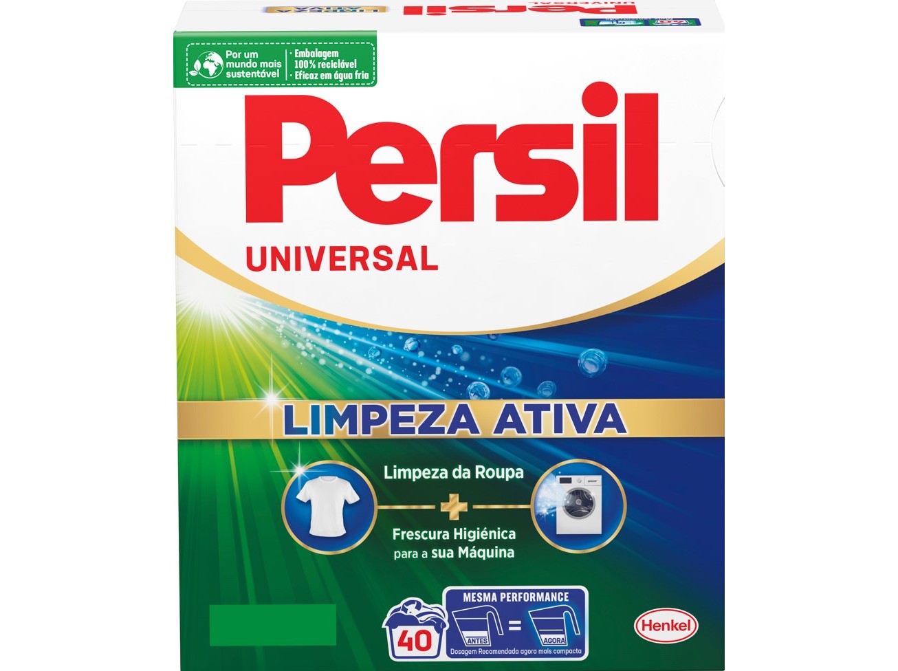 DETERGENTE PERSIL MÁQUINA ROUPA PÓ UNIVERSAL 40 DOSES