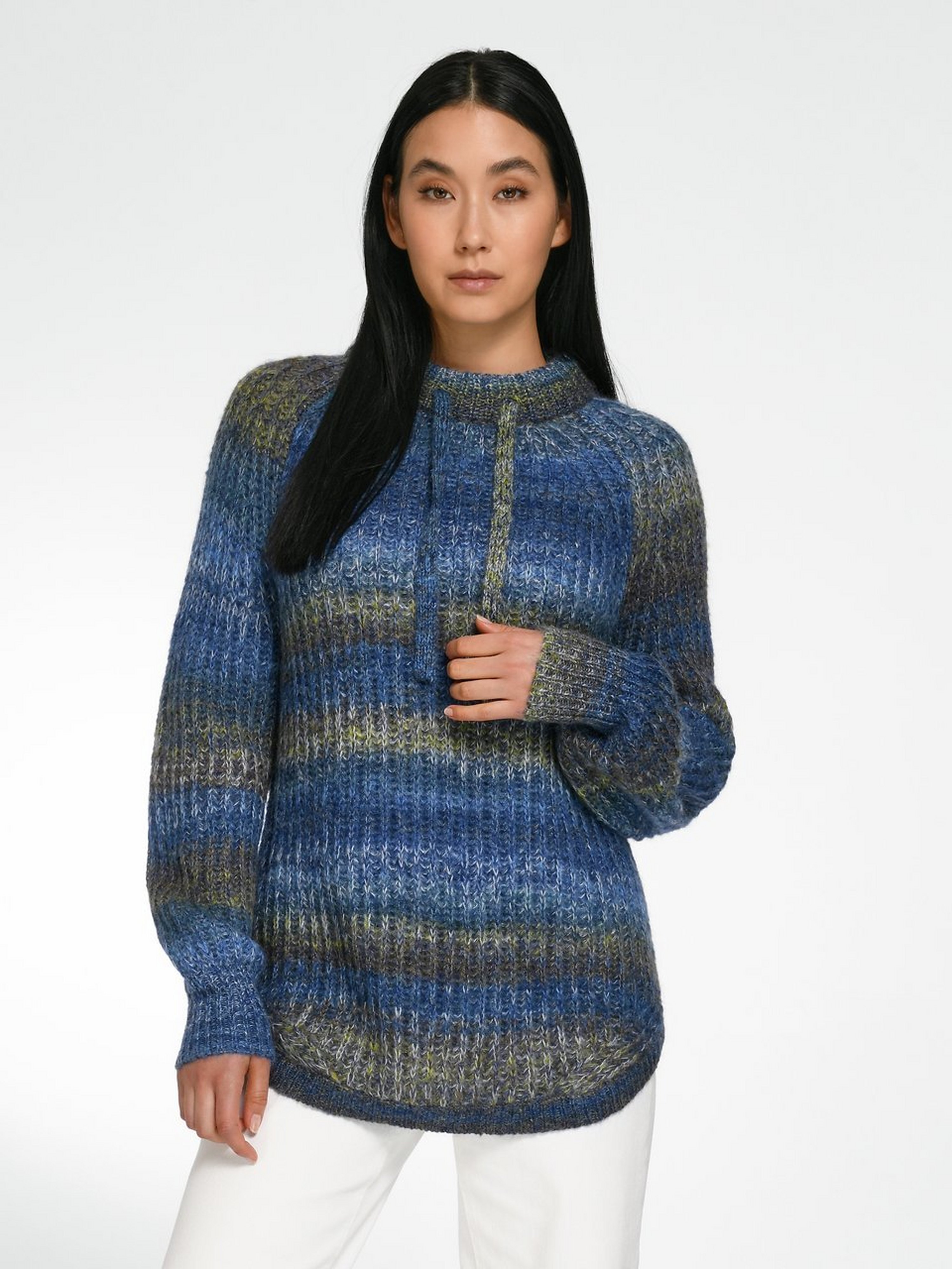 Pullover mit Stehbund