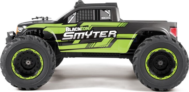 Fjernstyret Monster Truck - Smyter Desert - Grøn - Blackzon - 1:12