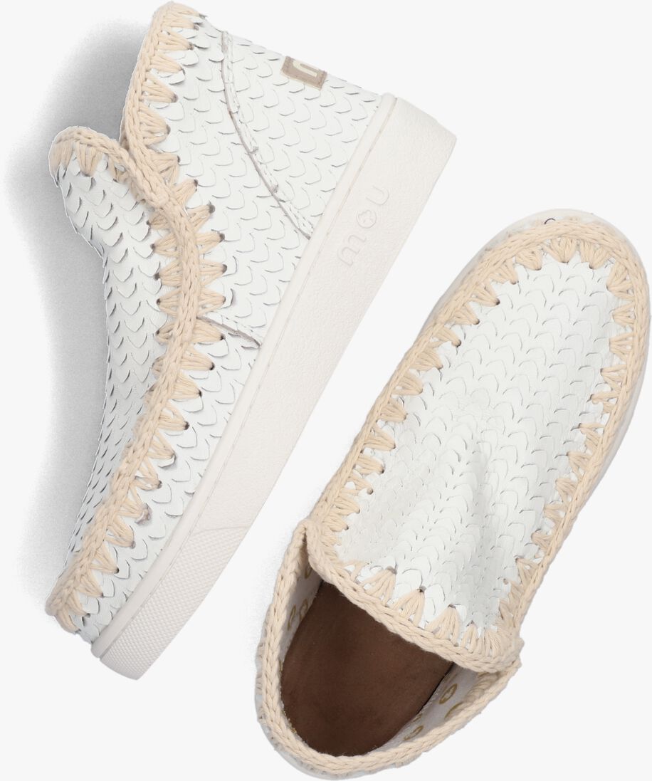 MOU witte mou hoge sneaker eskimo sneaker