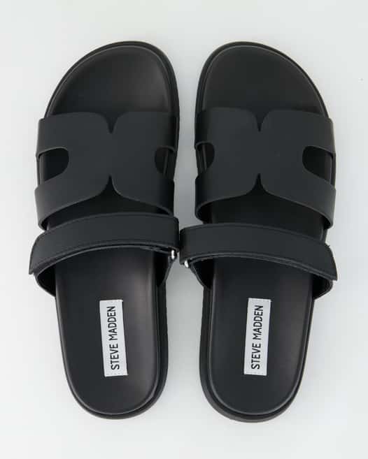 Steve Madden Missile Pantoletten in Schwarz