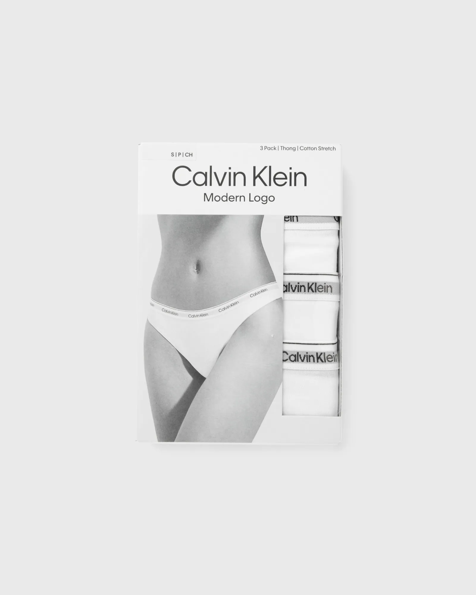 Calvin Klein Underwear WMNS 3 PACK THONG (LOW-RISE)
