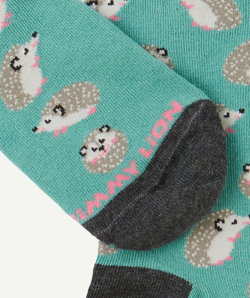 JIMMY LIONPAIRE DE CHAUSSETTES AVEC IMPRIMÉ HÉRISON
