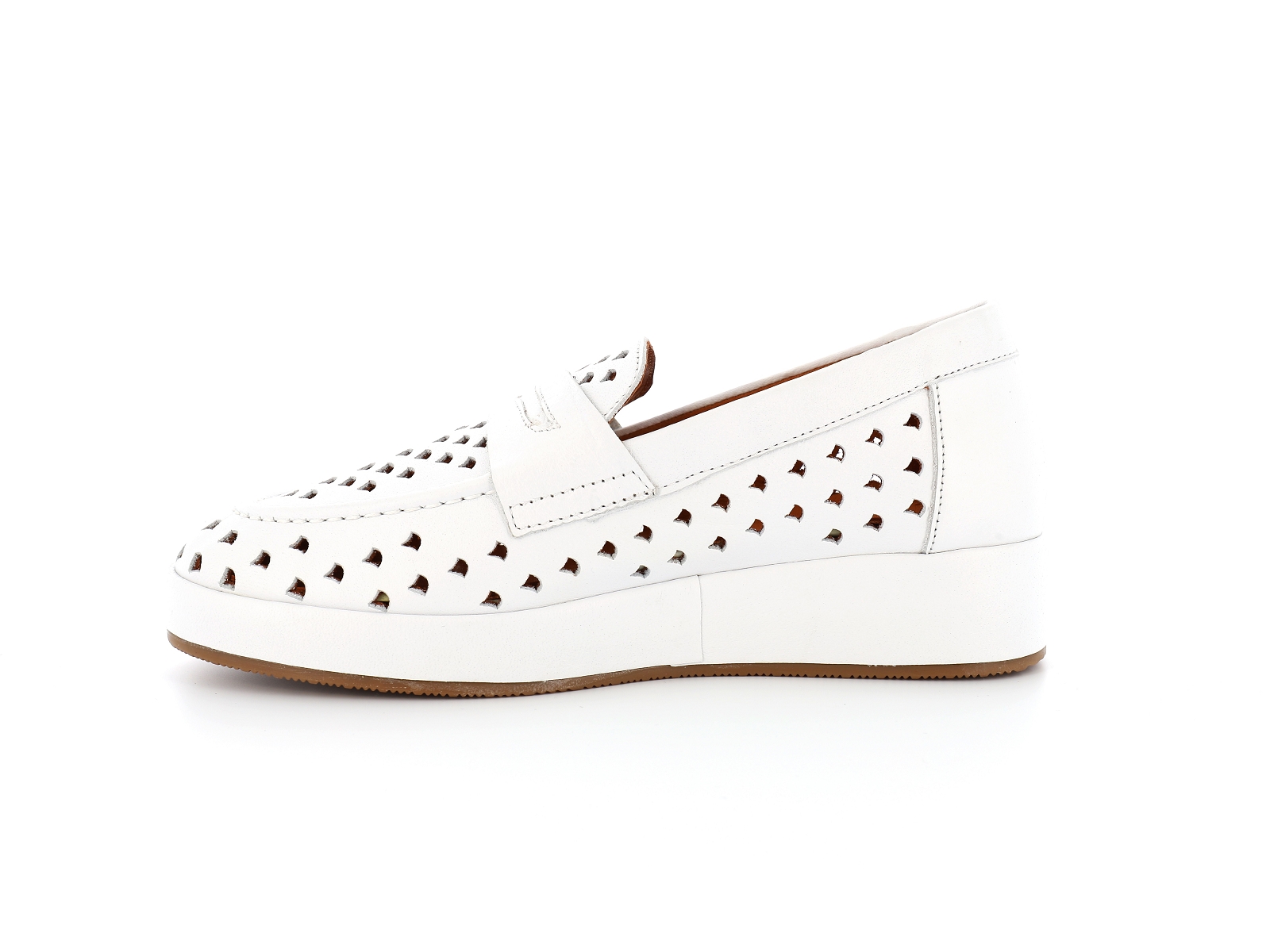 K brand-GOLMES Cuir Blanc