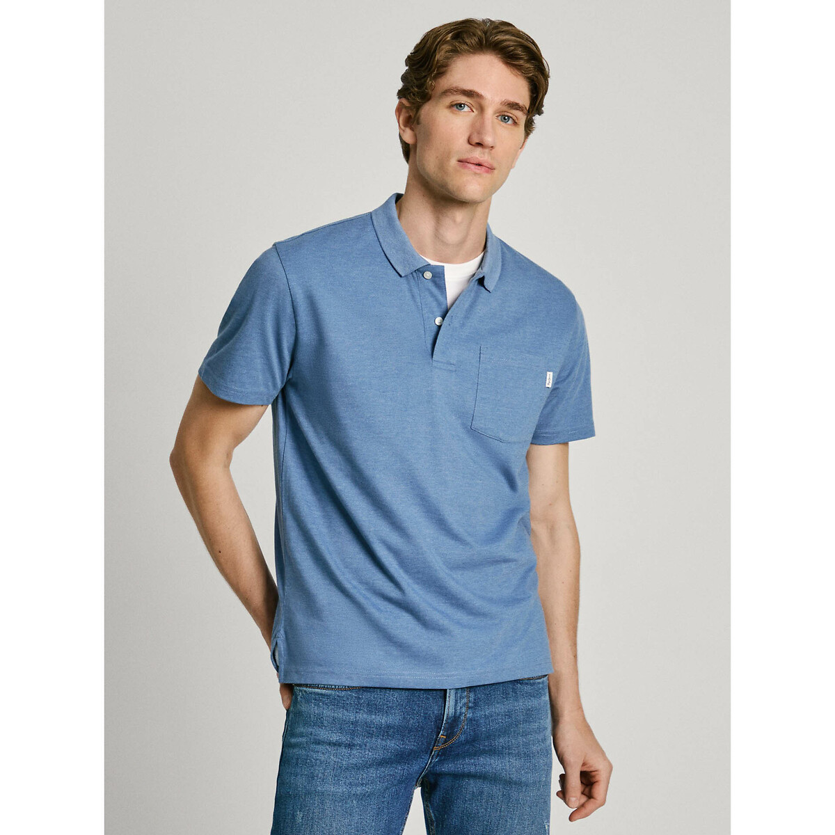 PEPE JEANS<br>Polo reta com bolso