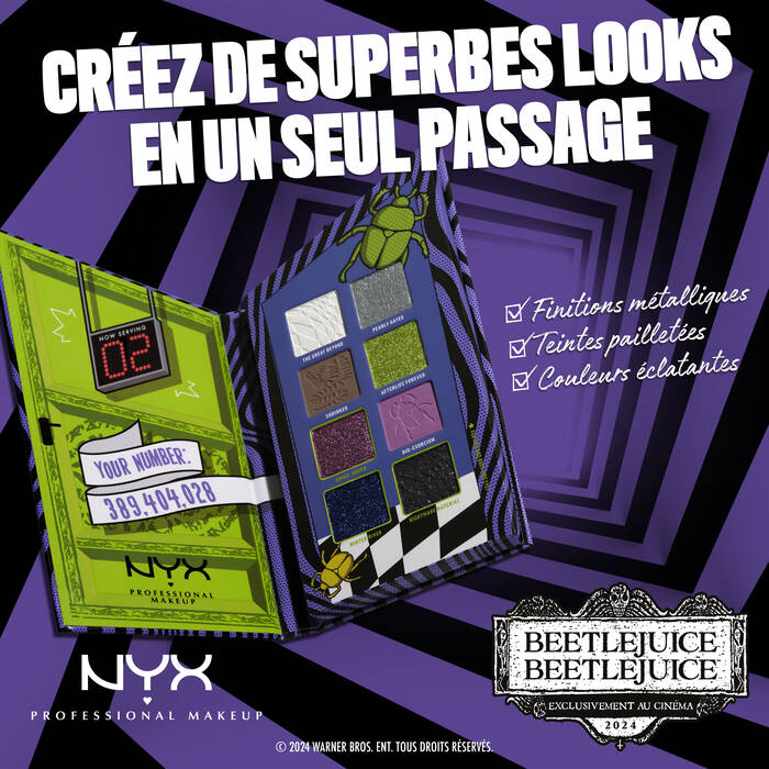 PALETTE YEUX COLOR FOR THE RECENTLY DECEASED