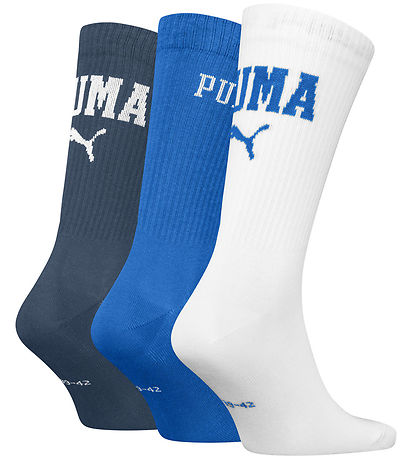 Puma Socken - 3er-Pack - Regular Crew - Blue Kombination