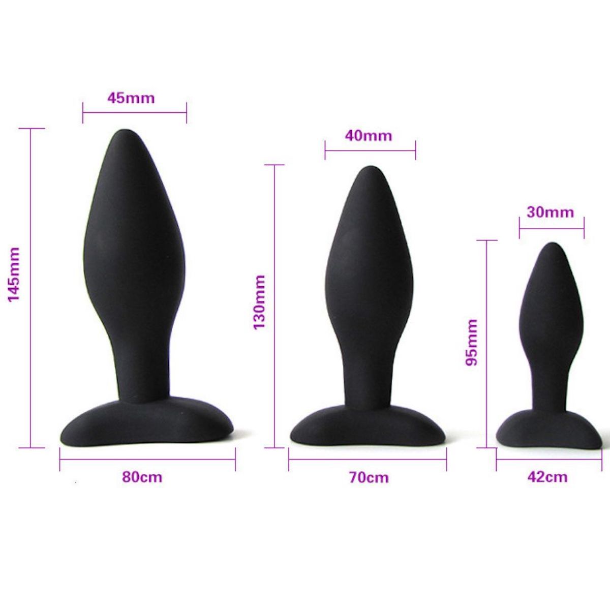 Intimia Triple Butt Plug Set