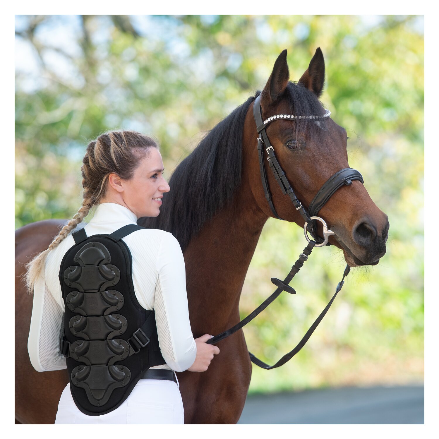black forest Rückenprotektor Huckepack  - bis 135 cm