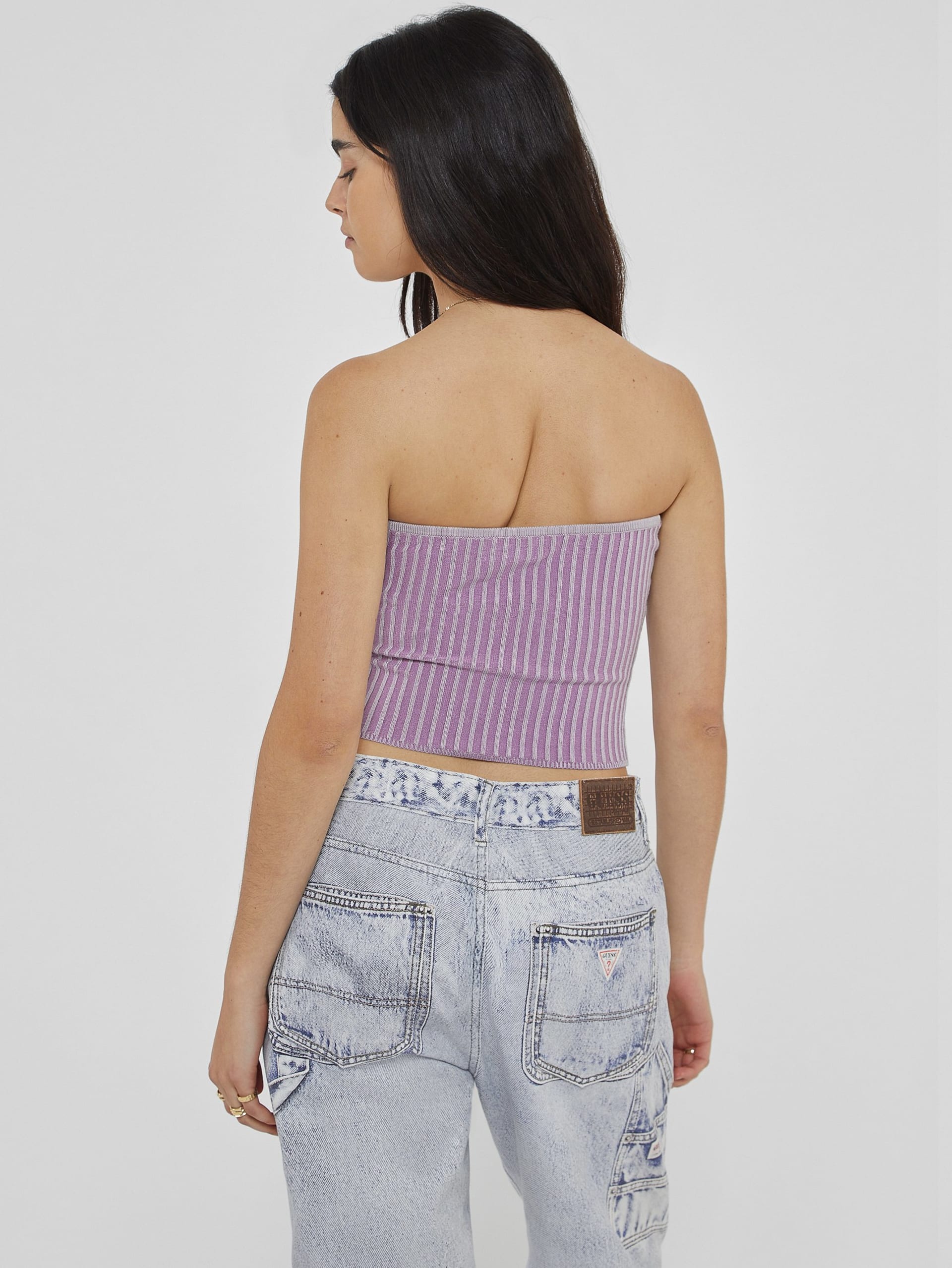Top de tubo GUESS Originals