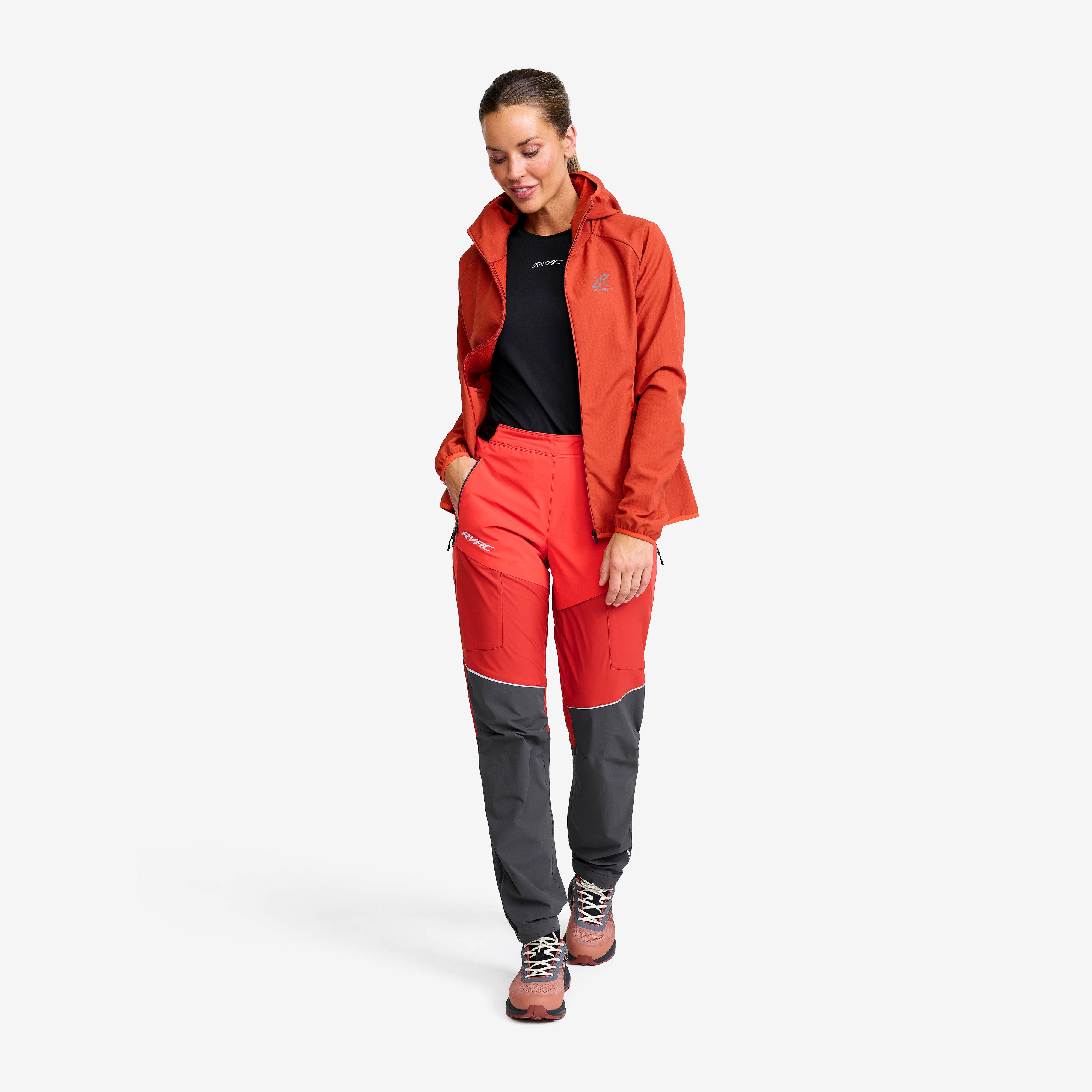 Dynamic Pro Wind Pants Dame Aurora Red/ Bossa Nova