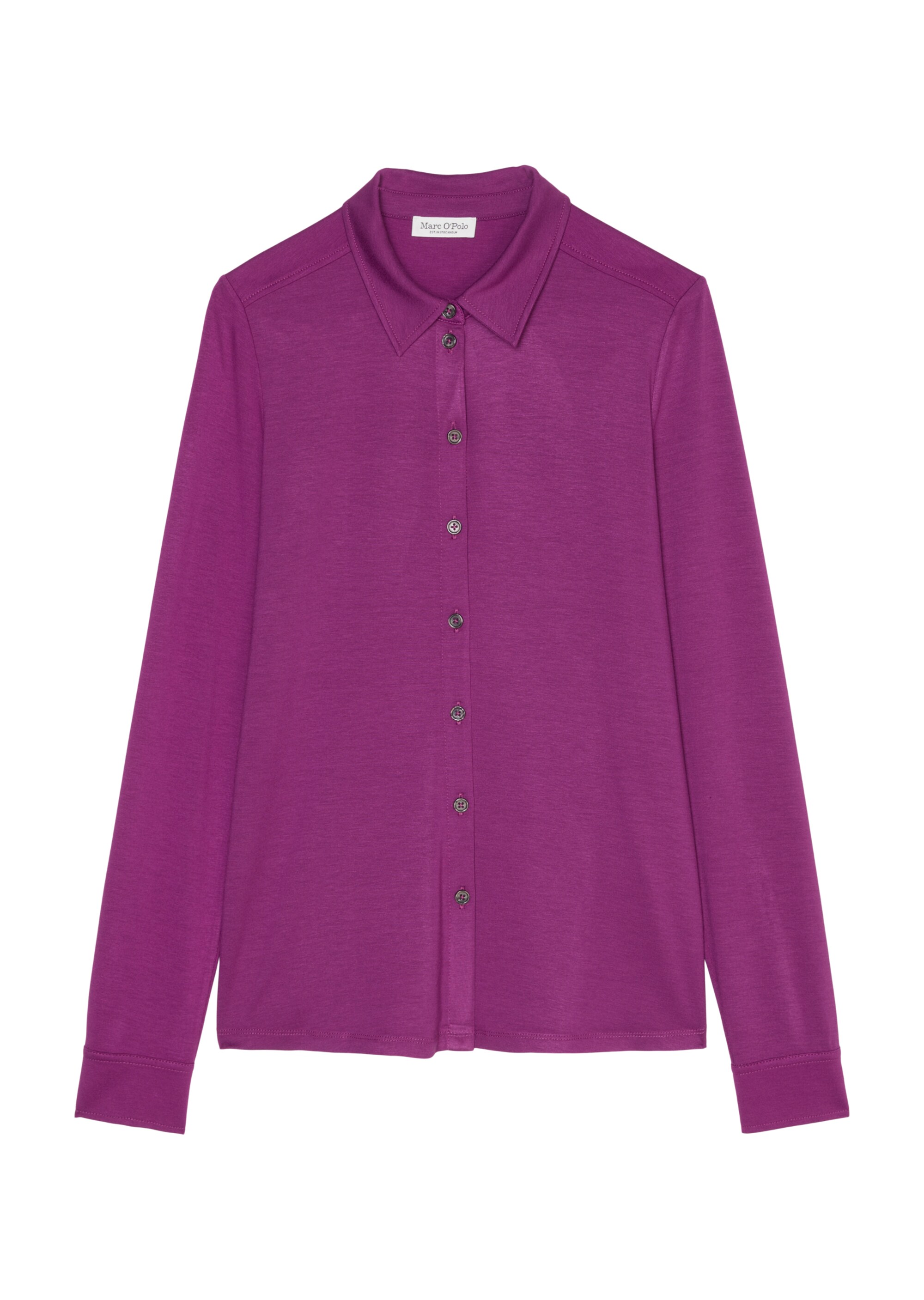 Jersey-Bluse regularaus LENZING™ ECOVERO™