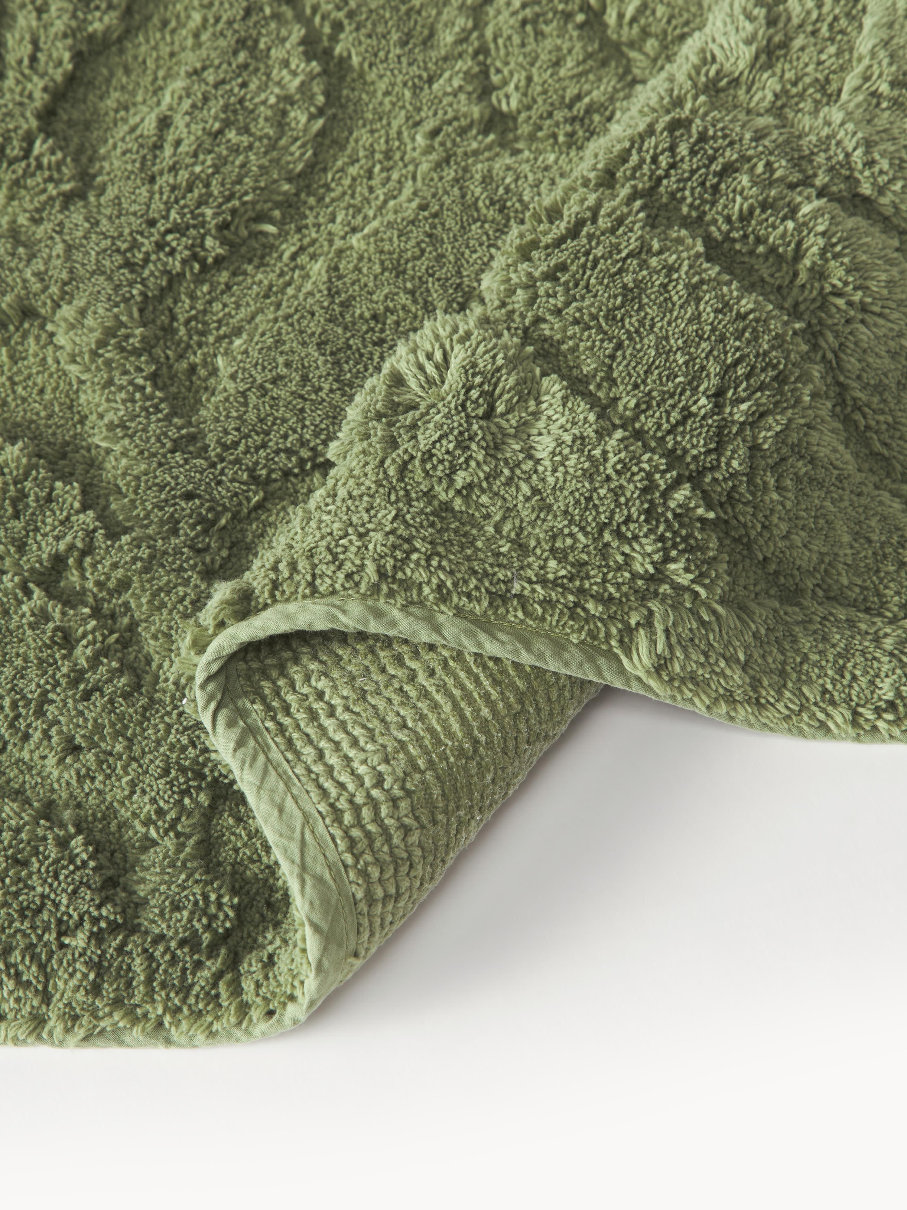 Badmat Leaf met hoog-laag patroon, antislip