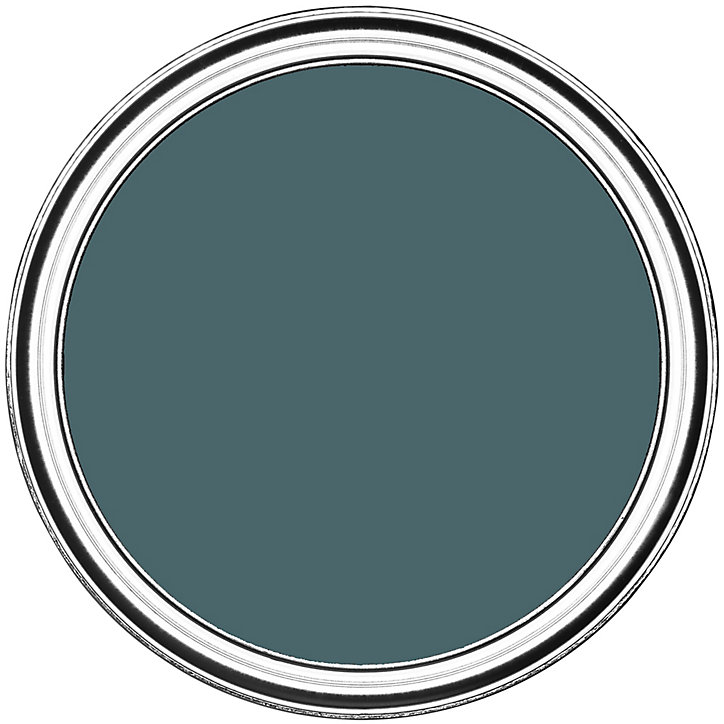 Peinture pour meubles Rust-Oleum pétrole effet poudré mat intense 0,75L