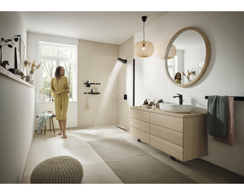 Douchekolom incl. thermostaat hansgrohe Pulsify S chroom 24240000