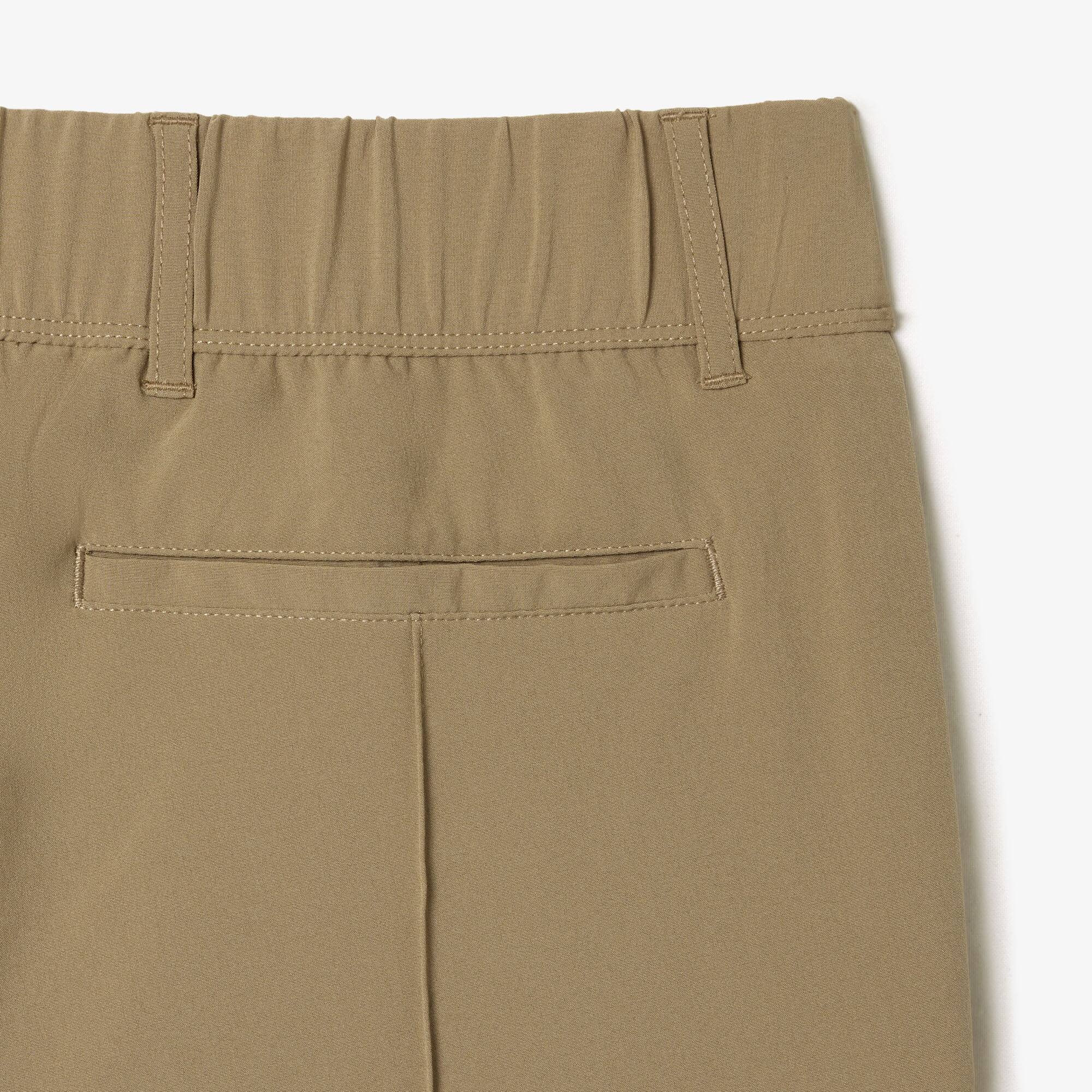 Pantalon femme Golf Lacoste SPORT en taffetas extensible ultra-dry Pantalons & Shorts - Beige - Lacoste - Femme