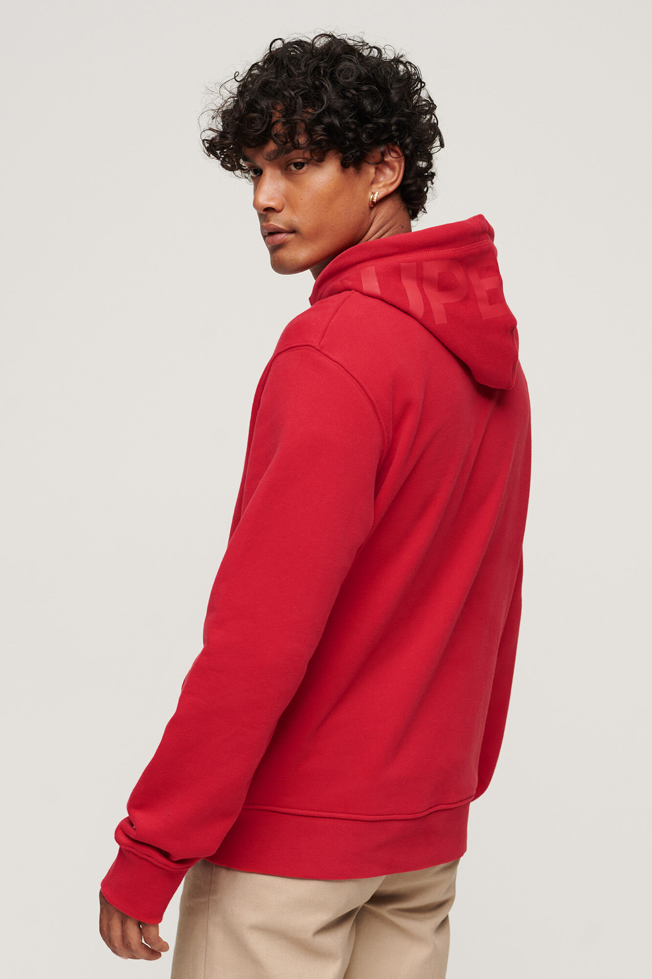 Moletom folgado com capuz e logotipo Sportswear.