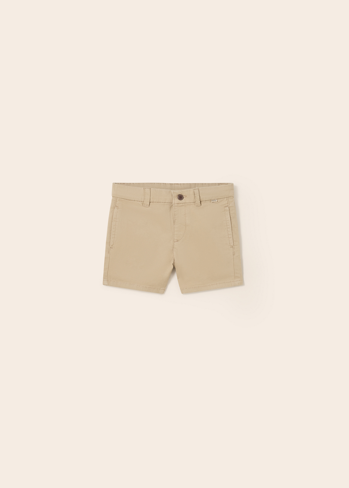 shorts básicos de sarja para bebês