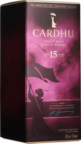 CARDHU 15 YEARS SINGLE MALT 70CL