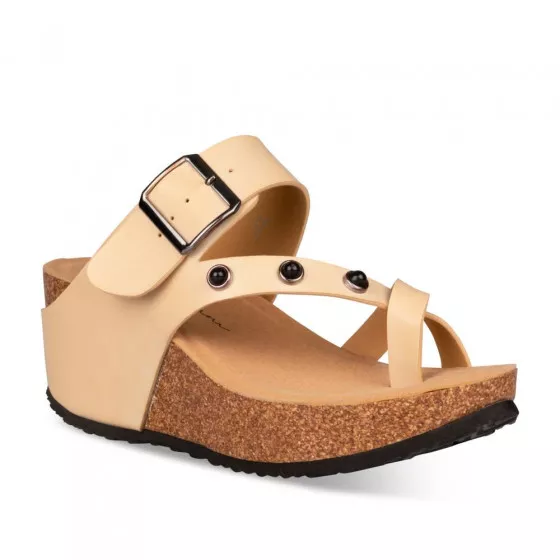 Mules BEIGE LADY GLAM