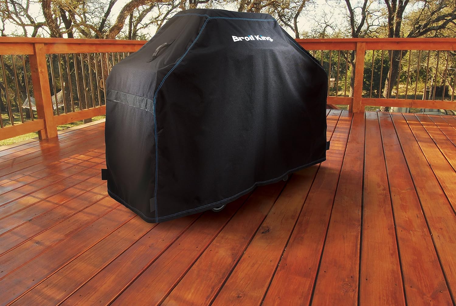Broil King Abdeckhaube Premium für Crown/Baron 440, 490, Signet 20, 90. Grill-/Grillzubehör, Edelstahl,147x58x117cm