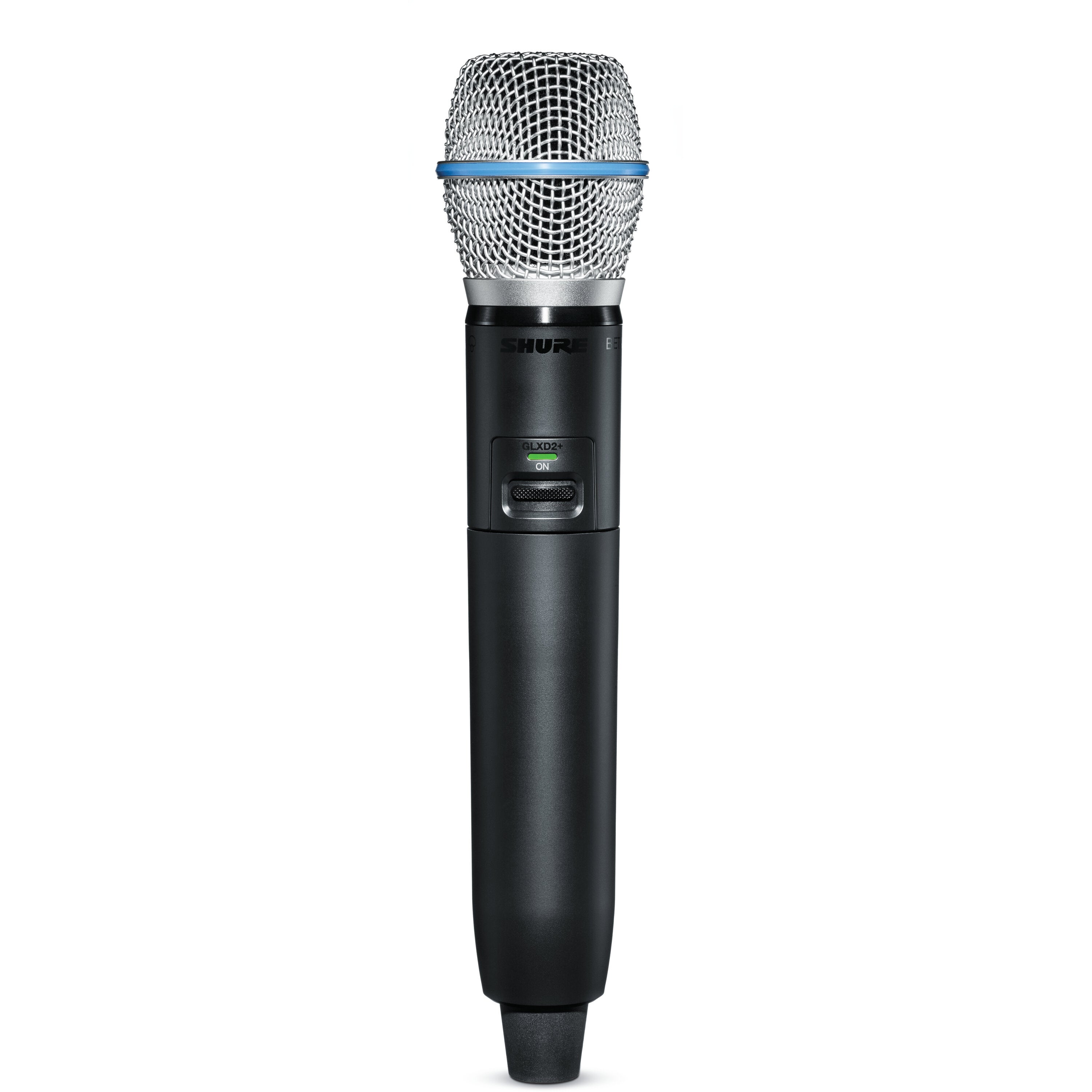 Shure GLXD2+/B87A handheld zender met Beta87A condensator capsule
