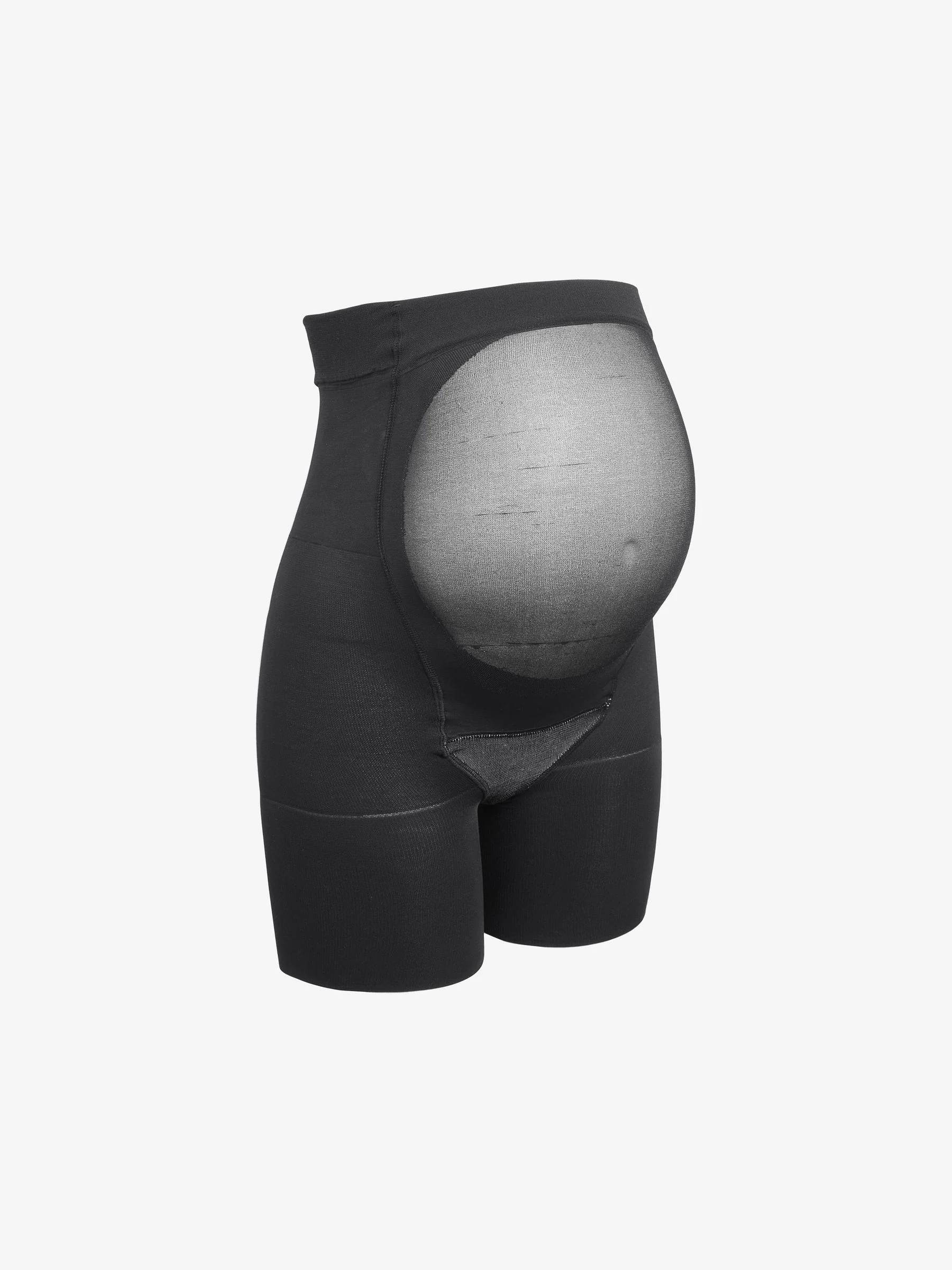 Zwart - SPANX SPANXshape™ Mama Mid-Thigh Short tot halverwege de dij