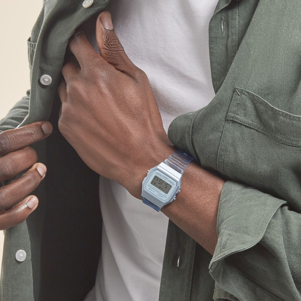 Montre Casio Collection Vintage Edgy Bleu