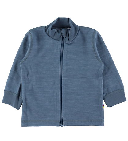 Joha Cardigan - Uld/Bambus - Blå