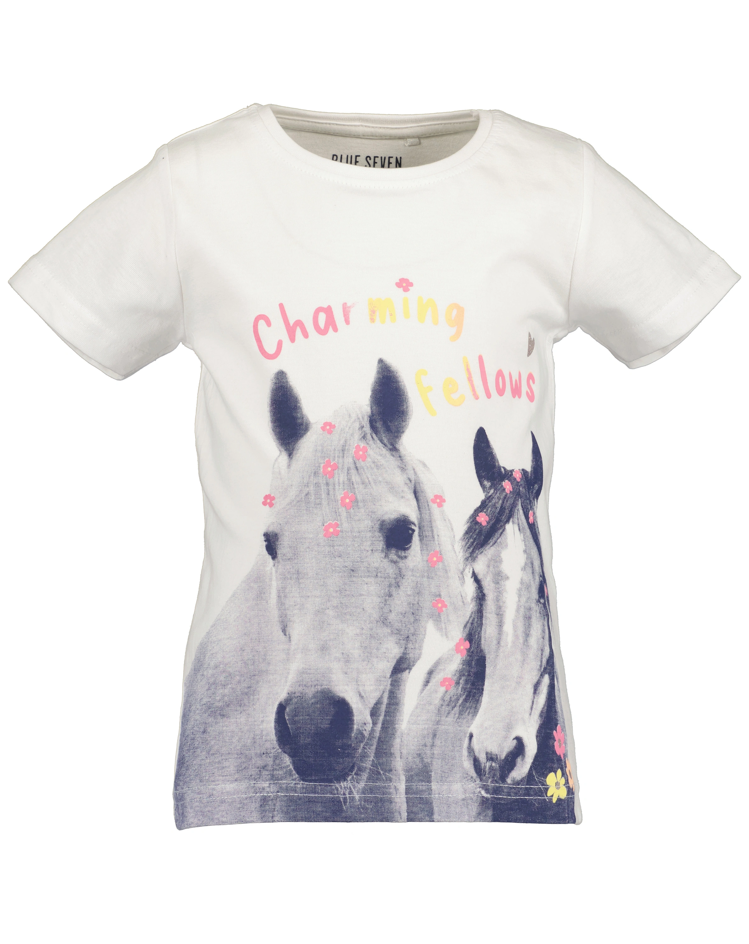 T-Shirt CHARMING FELLOWS in weiß