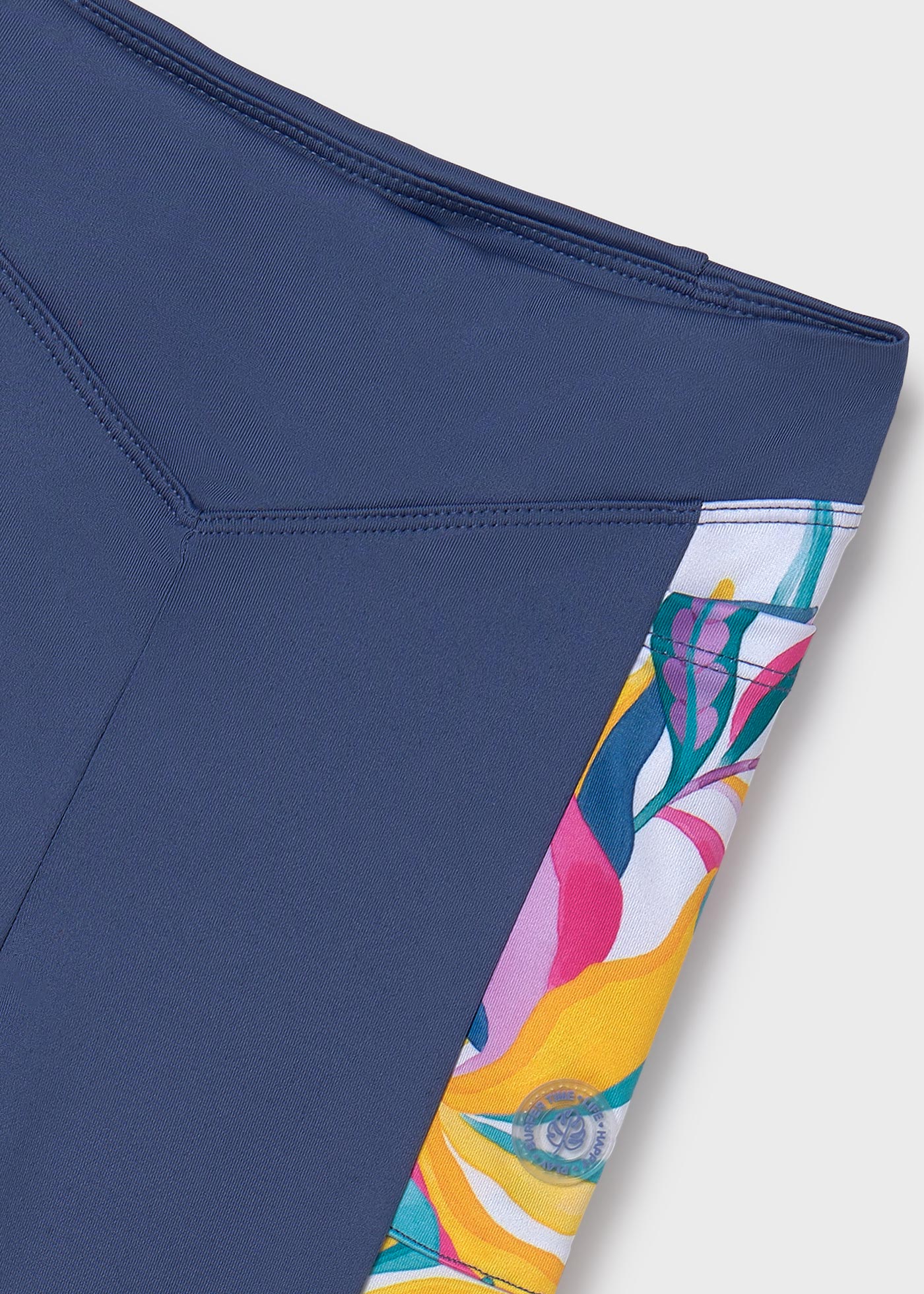 Leggings esportivas infantis na cor cobalto