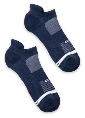Chaussettes de Running Circle Speedy Low Bleu